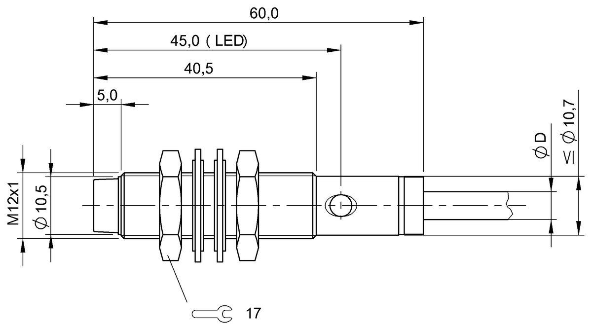 Inductive proximity switches and proximity sensors