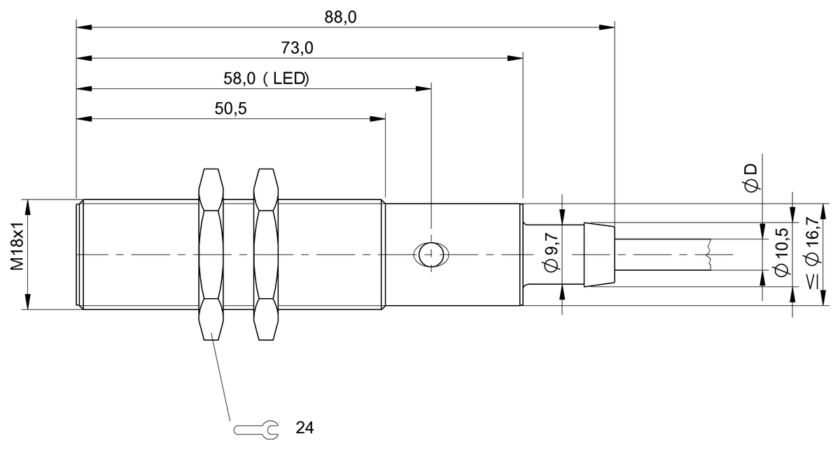 Détecteurs de proximité inductifs