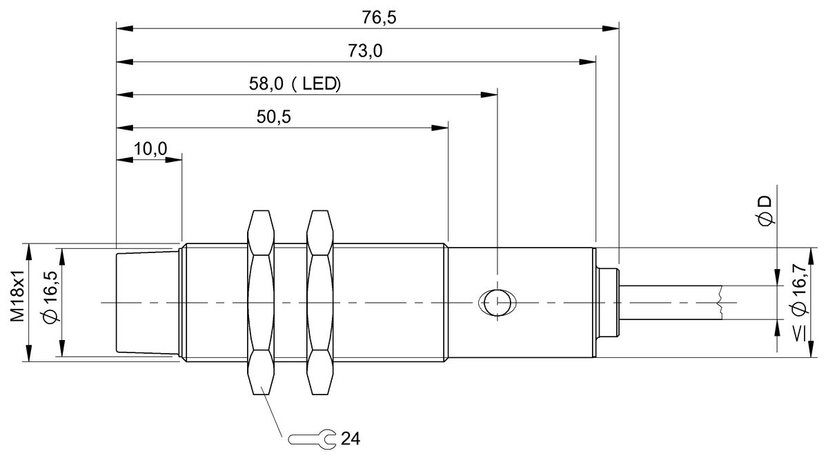 Inductive proximity switches and proximity sensors