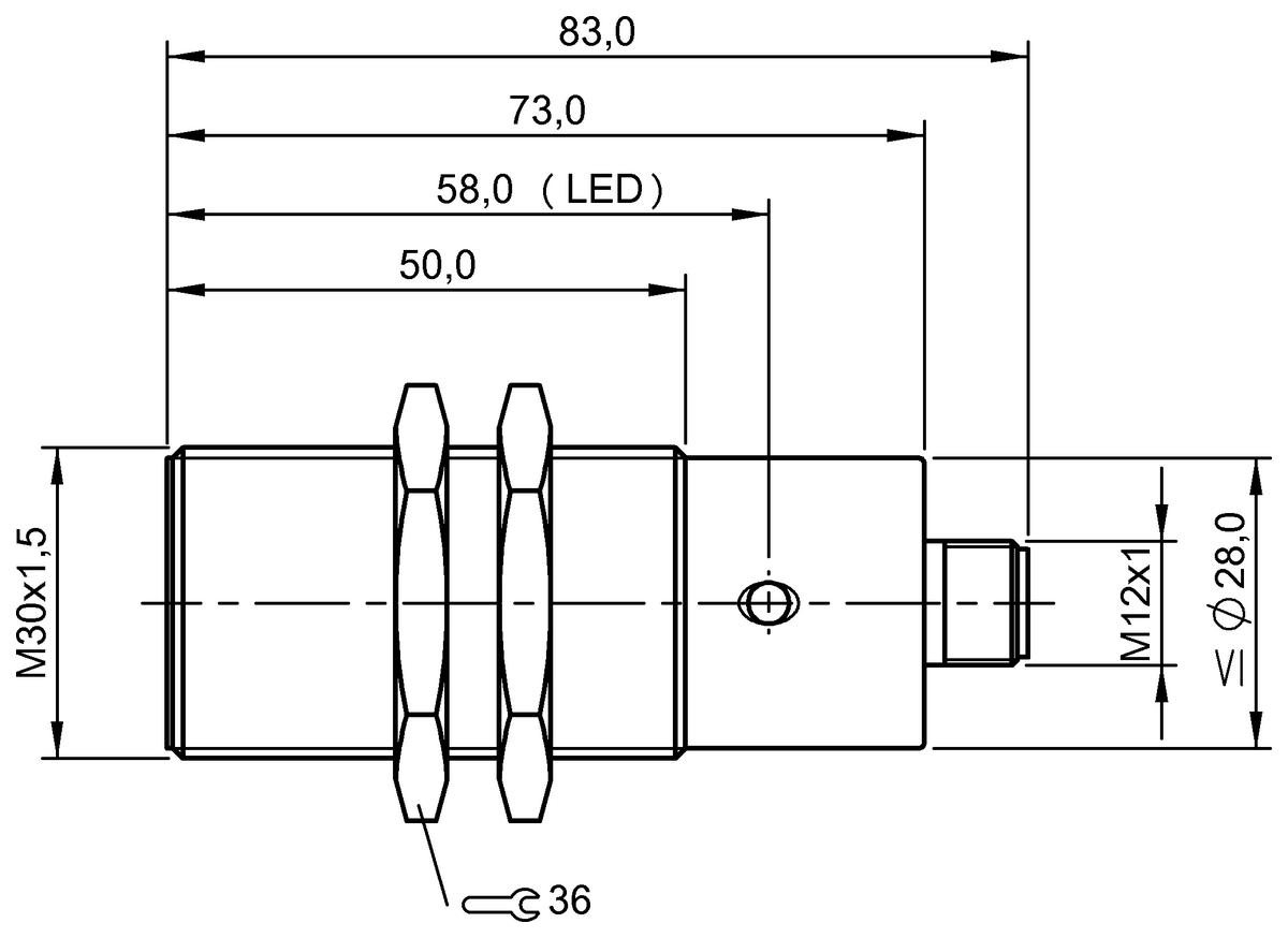 thumbnail image 2 of New Balluff BES 516-300-S166-S49 Inductive Proximity Sensor Switch – 1 Piece 2 of 6