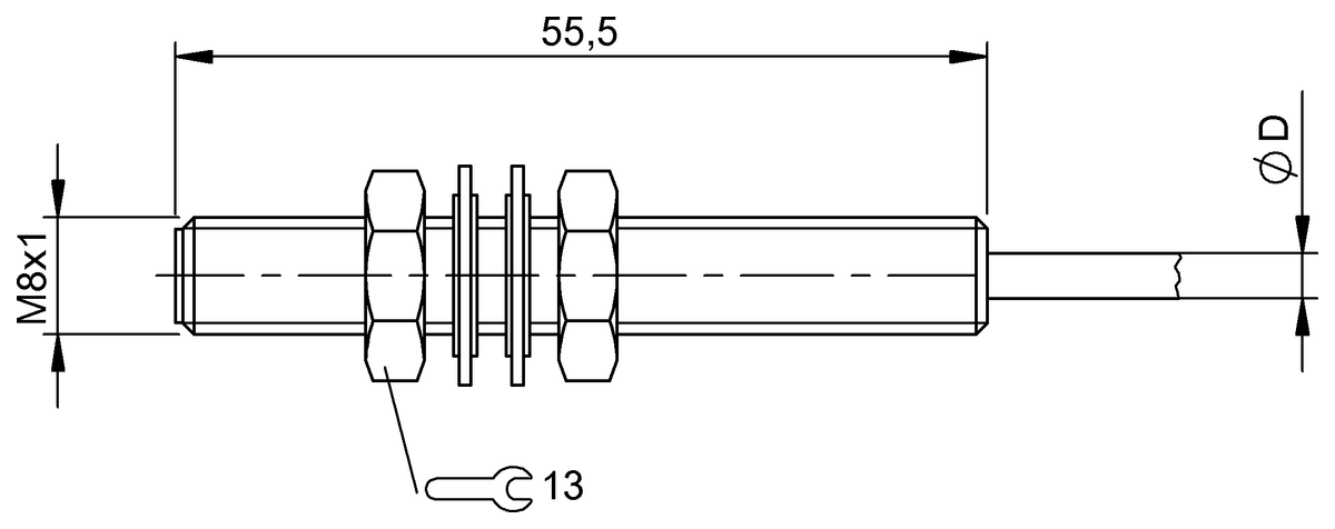 Inductive proximity switches and proximity sensors