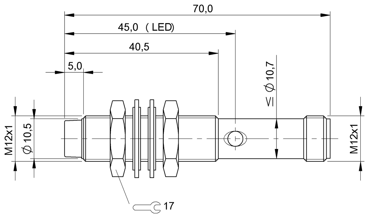 Czujniki indukcyjne zbliżeniowe