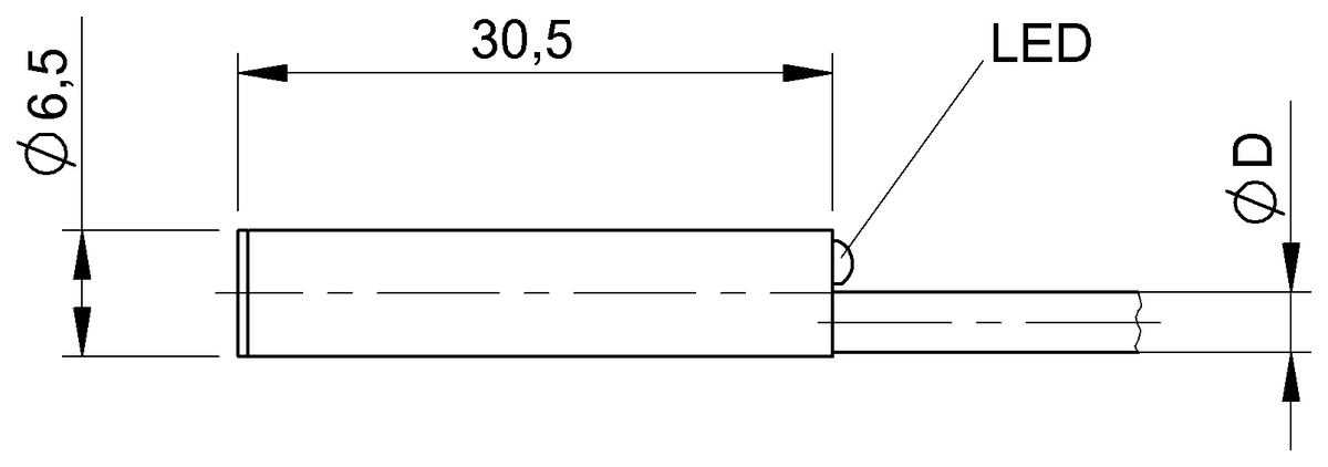 Tubular magnetic field sensors