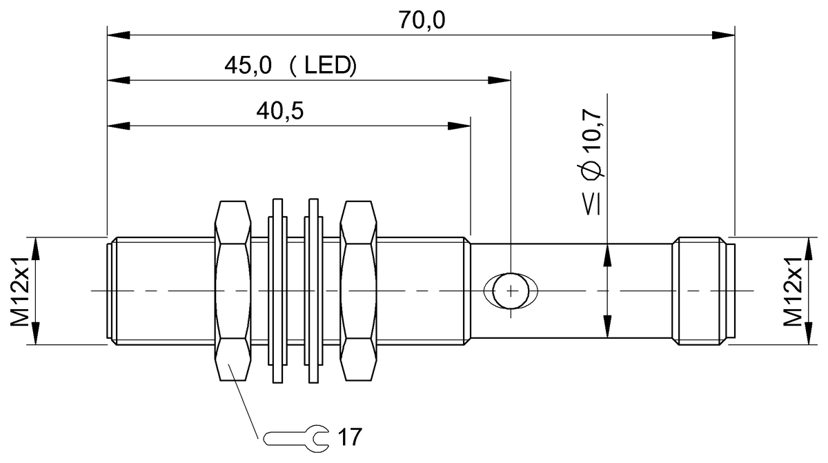 Inductive proximity switches and proximity sensors