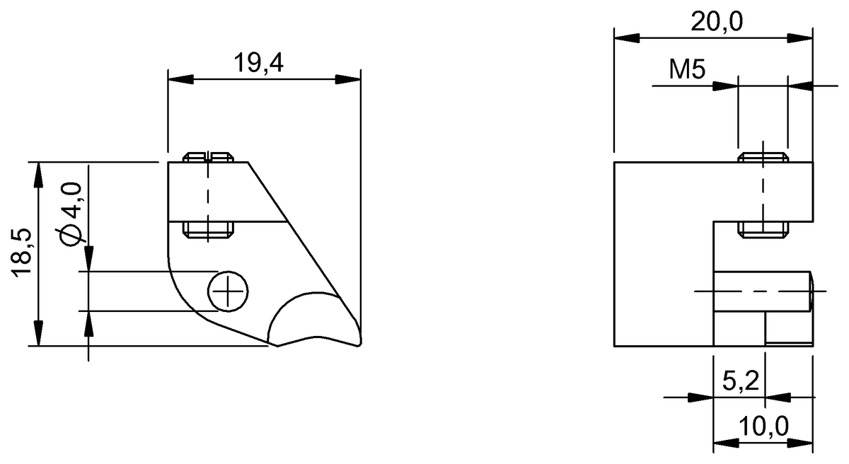 Mounting brackets for magnetic sensors