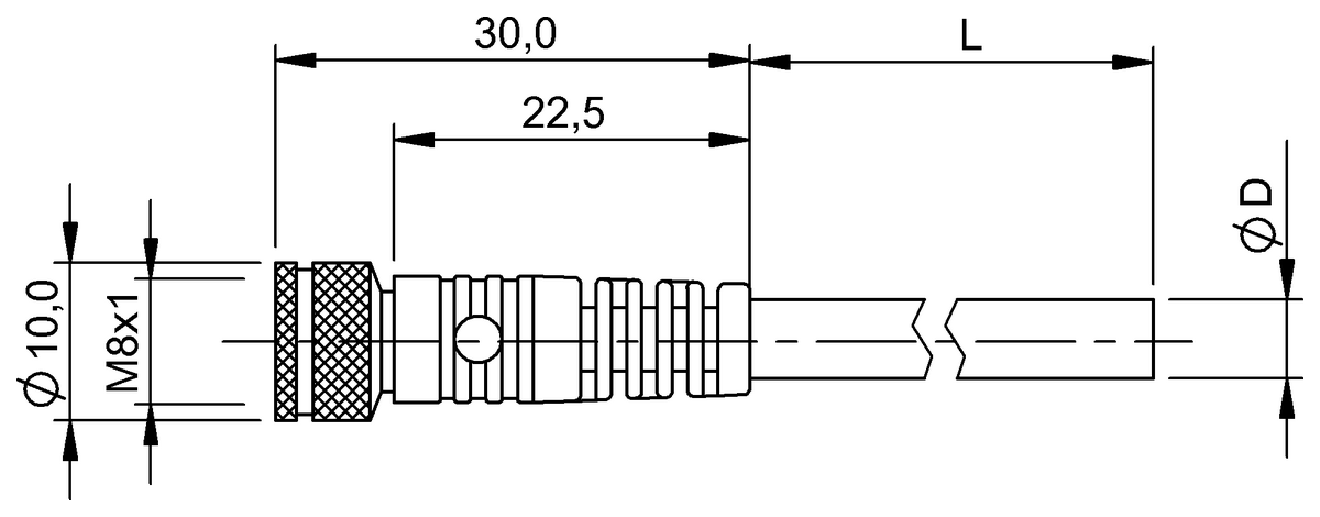 Single-ended cordsets