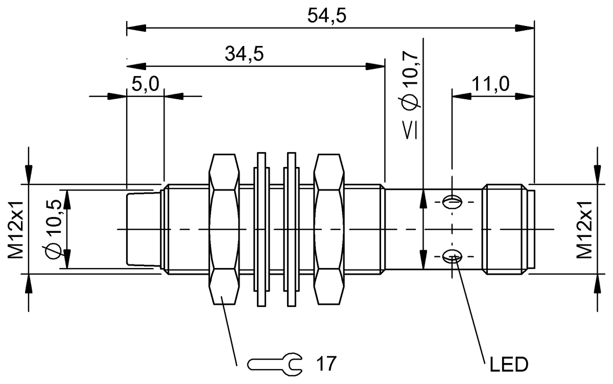 Inductive proximity switches and proximity sensors