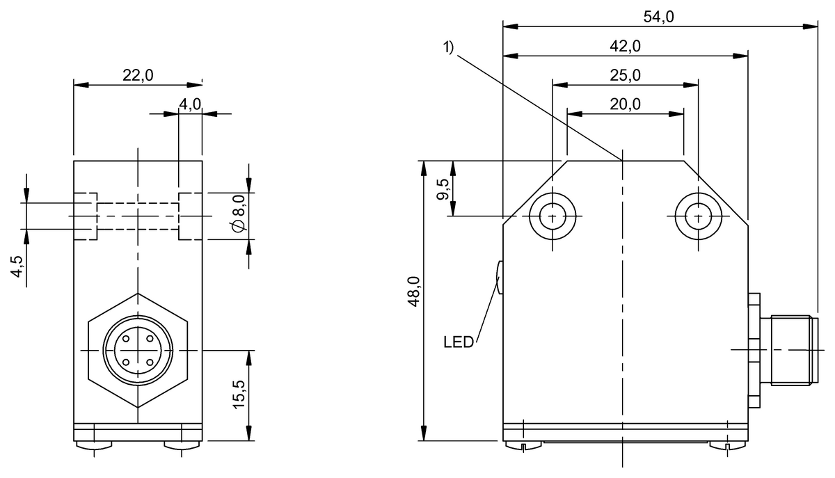 Inductive proximity switches and proximity sensors