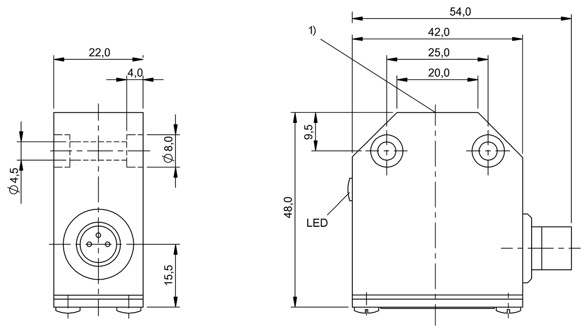 Induktive Einzelpositionsschalter