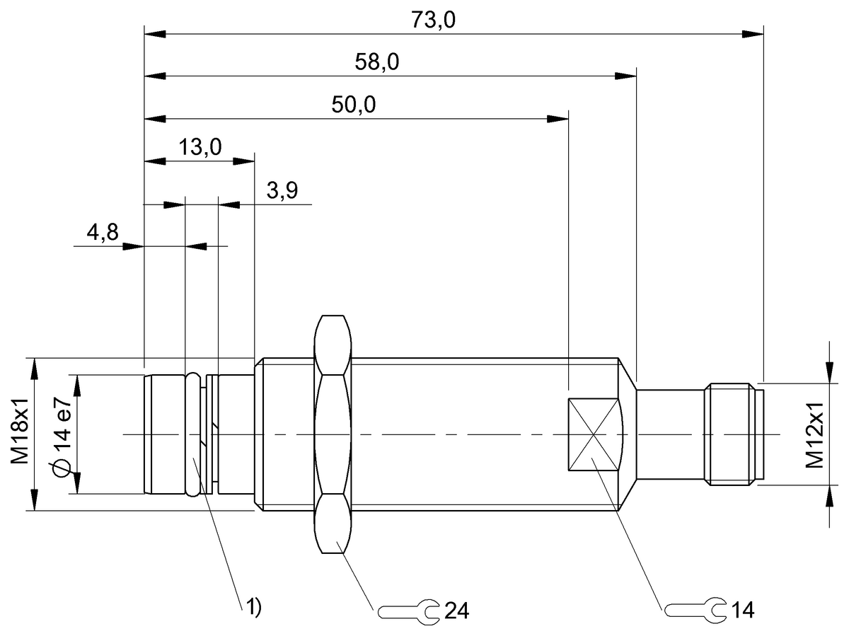 Pressure-rated inductive sensors