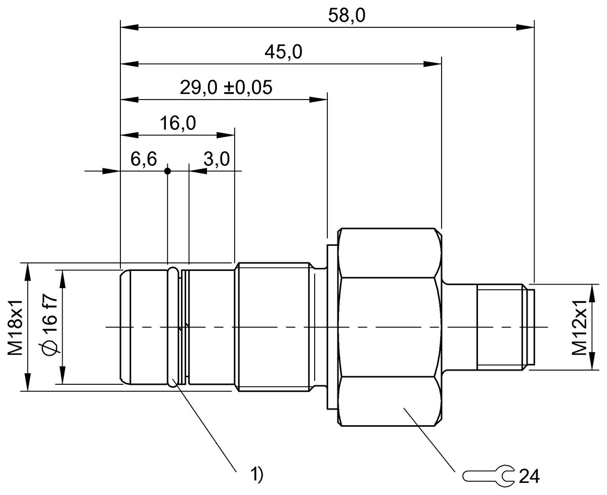 Pressure-rated inductive sensors