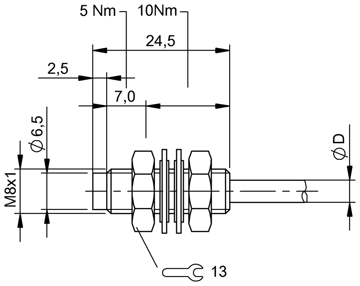 Inductive proximity switches and proximity sensors