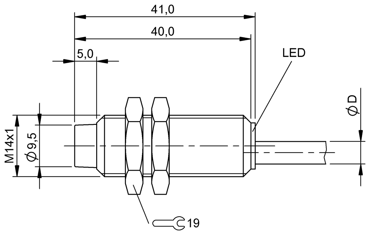 Detectores de proximidad inductivos
