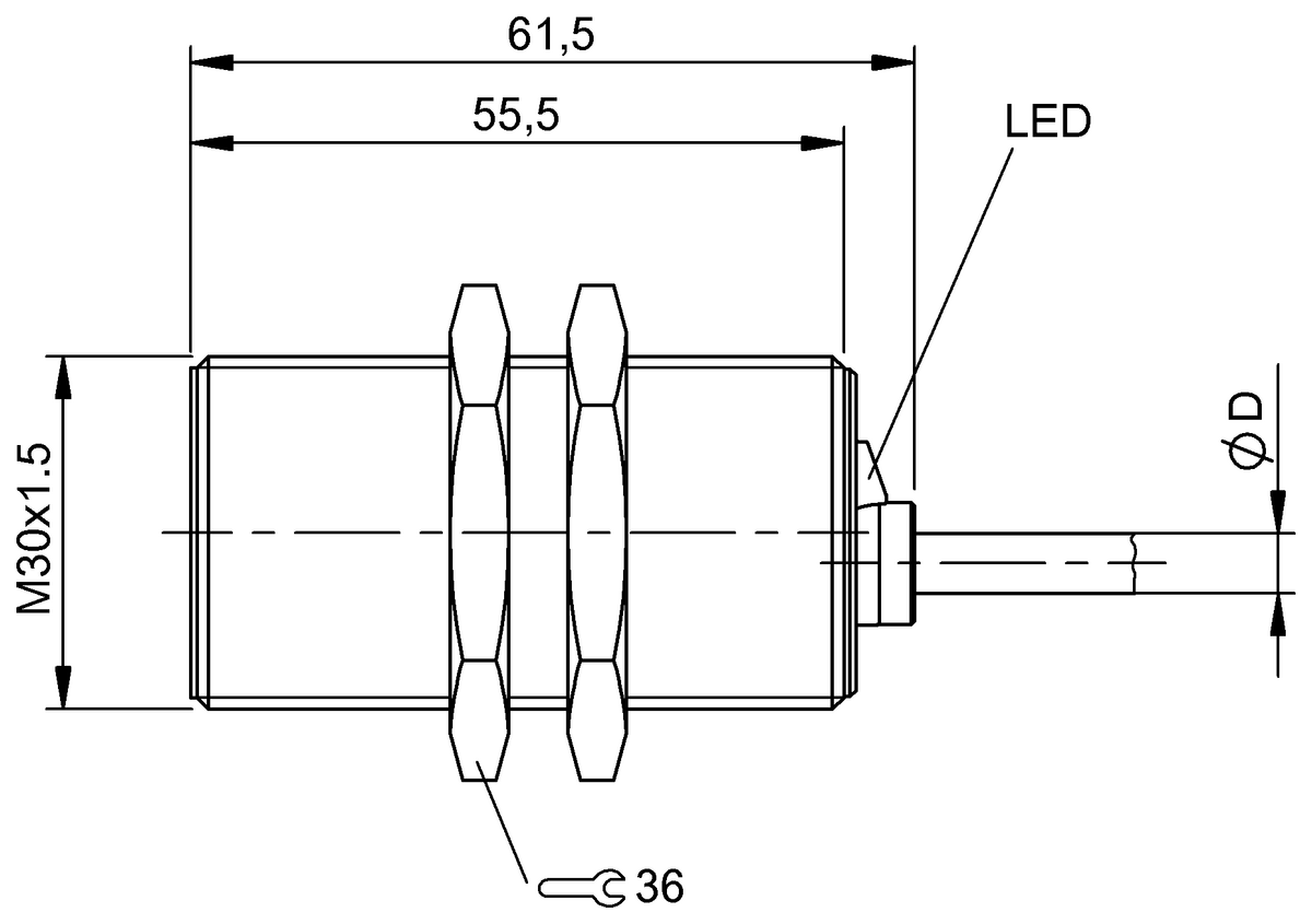 Inductive proximity switches and proximity sensors