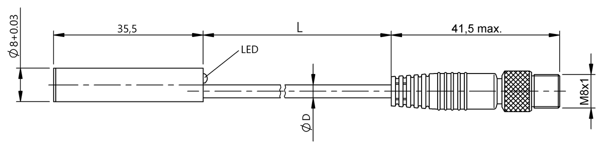 Inductive proximity switches and proximity sensors