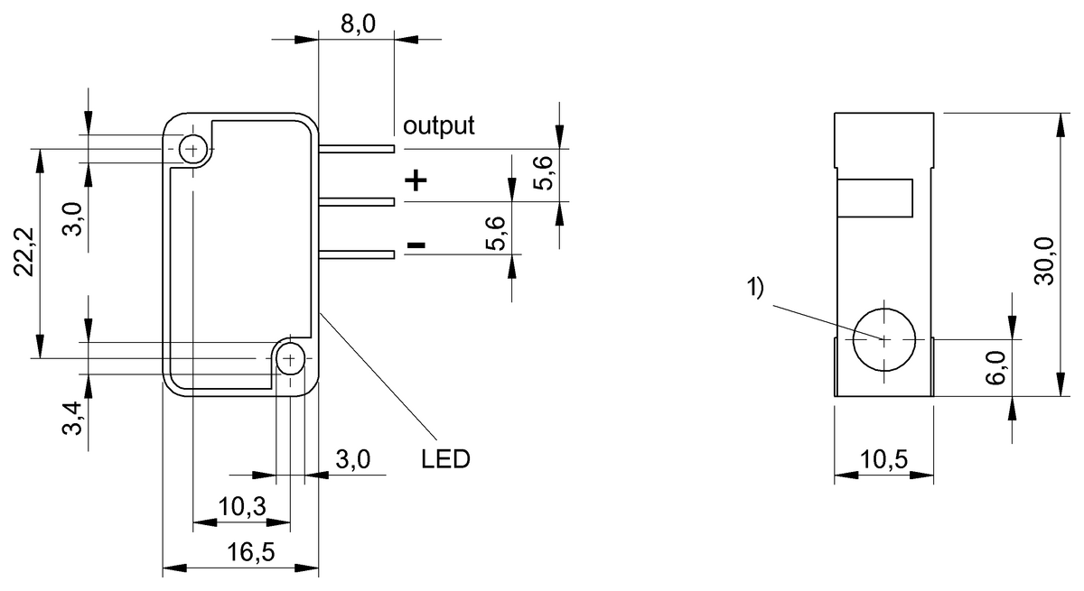 Inductive proximity switches and proximity sensors