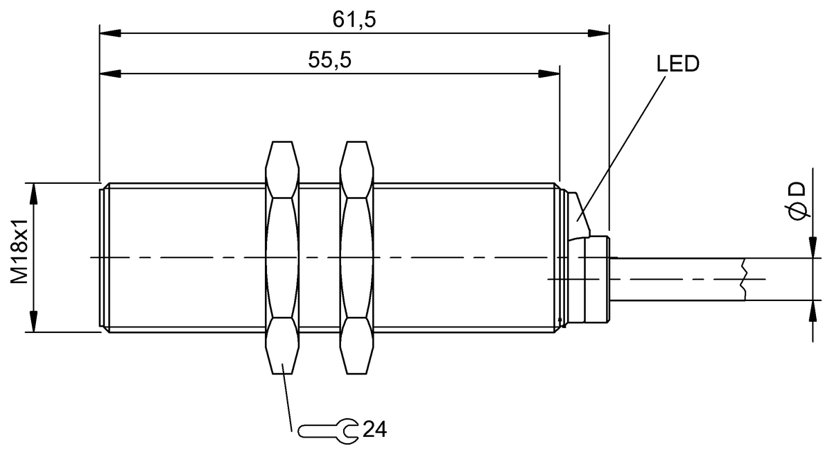 Inductive proximity switches and proximity sensors