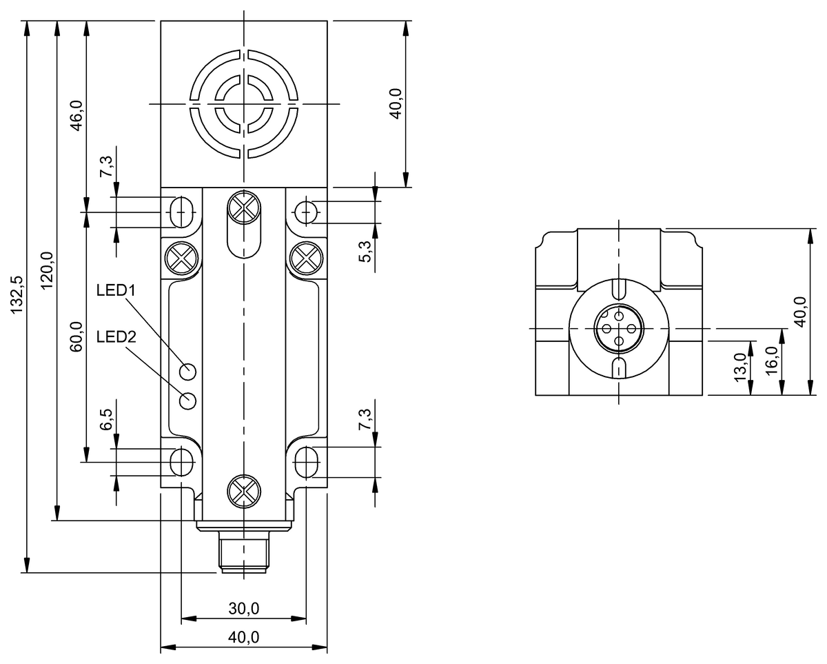 Inductive proximity switches and proximity sensors