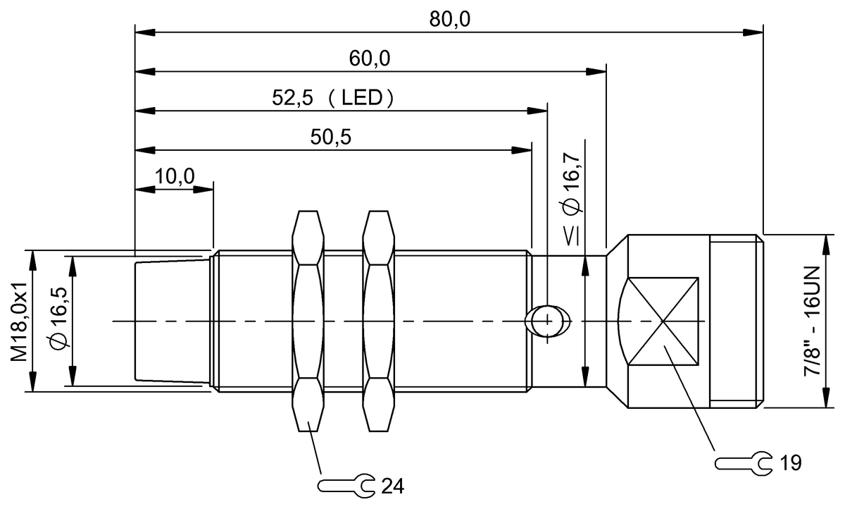 Inductive proximity switches and proximity sensors