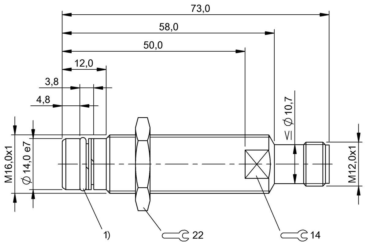 Pressure-rated inductive sensors