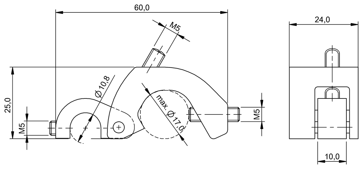 Mounting brackets for magnetic sensors