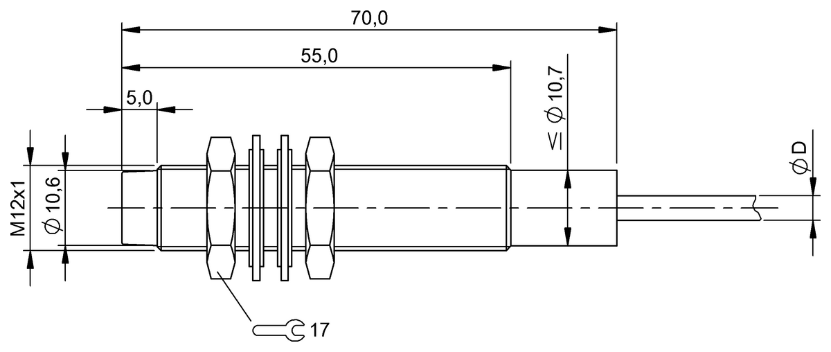 Inductive proximity switches and proximity sensors