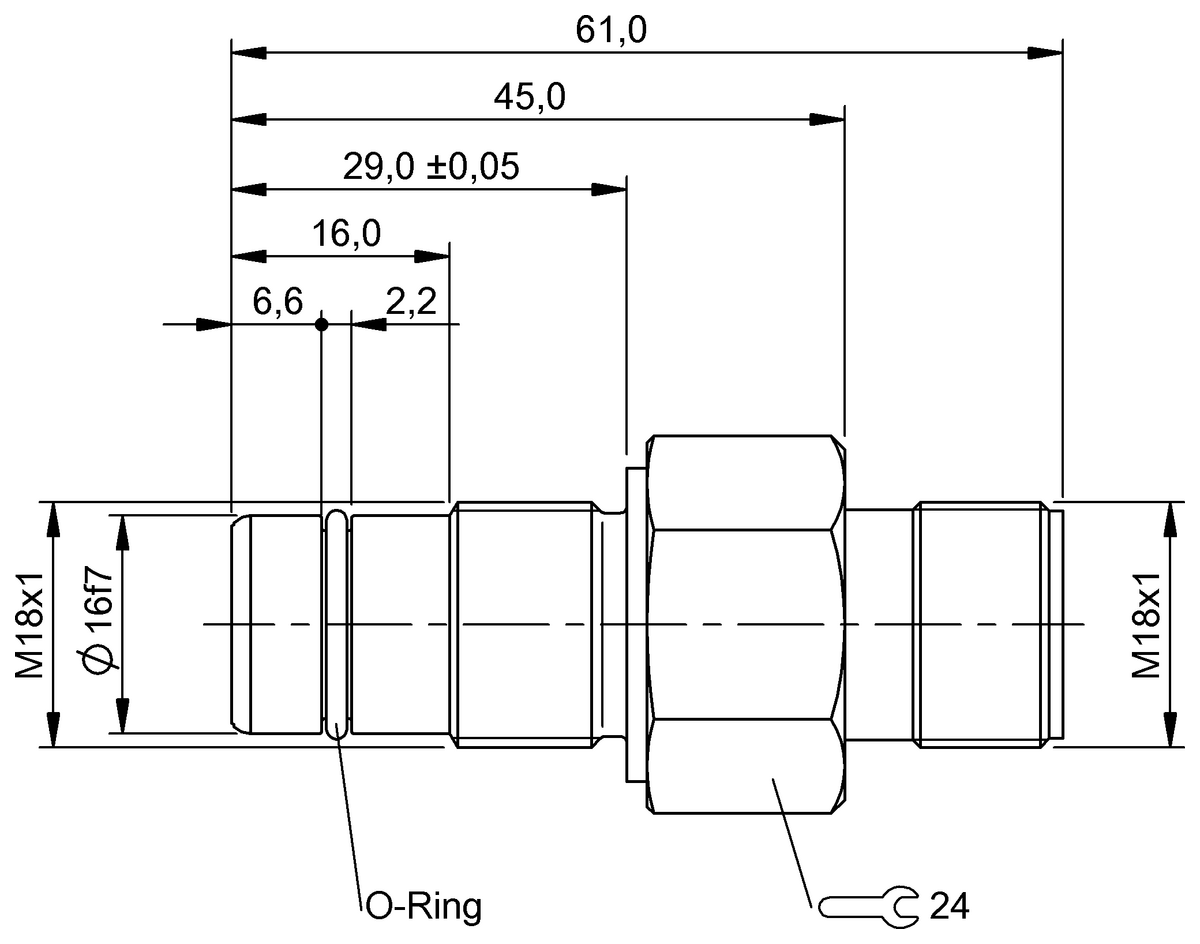 Pressure-rated inductive sensors