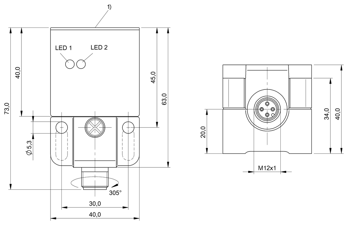 Inductive proximity switches and proximity sensors