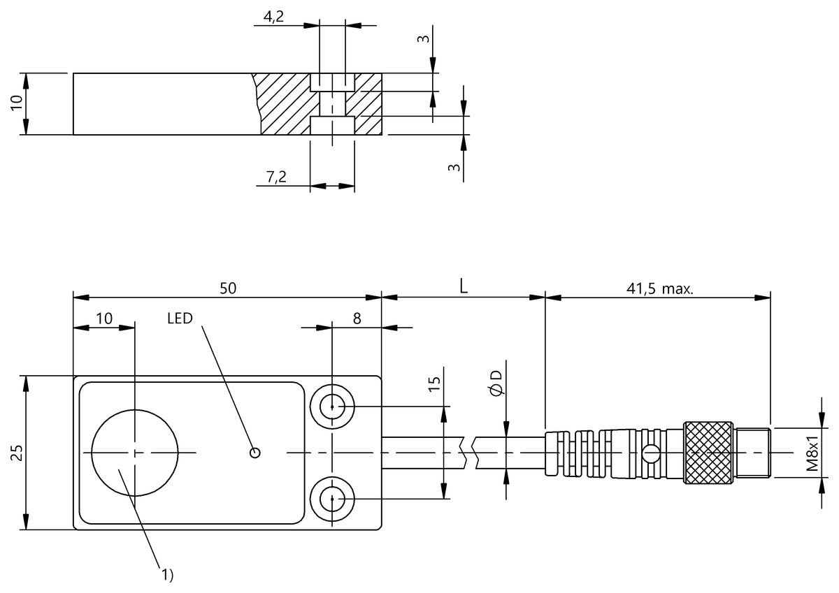 Inductive proximity switches and proximity sensors