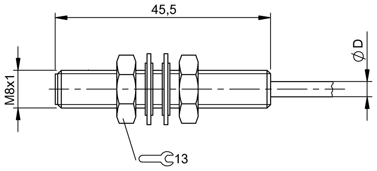 Inductive proximity switches and proximity sensors