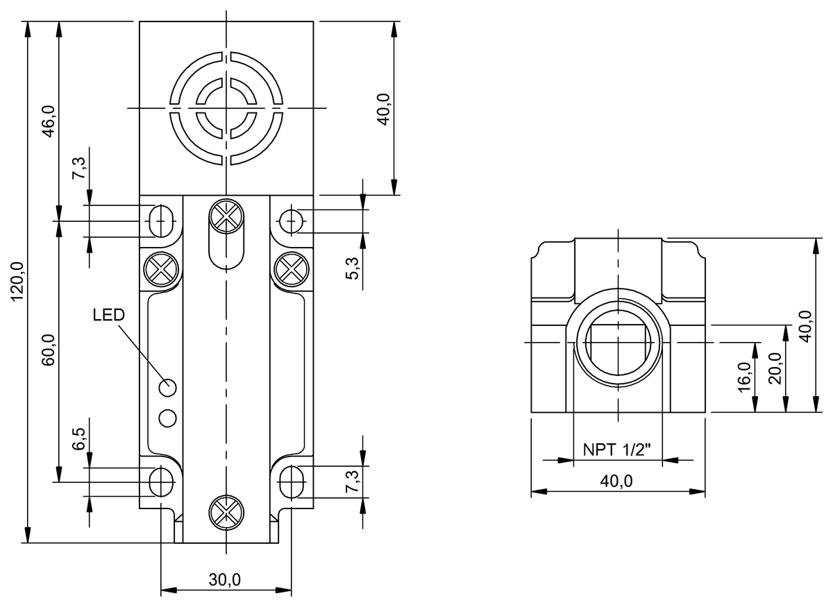 Czujniki indukcyjne zbliżeniowe