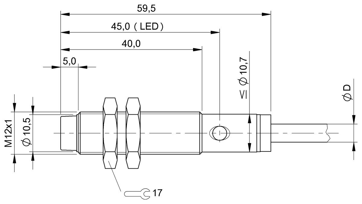 Inductive proximity switches and proximity sensors