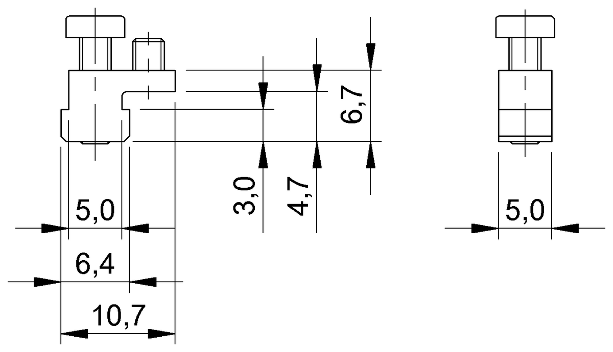 磁敏传感器支承角钢