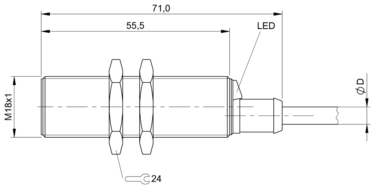 Czujniki indukcyjne zbliżeniowe