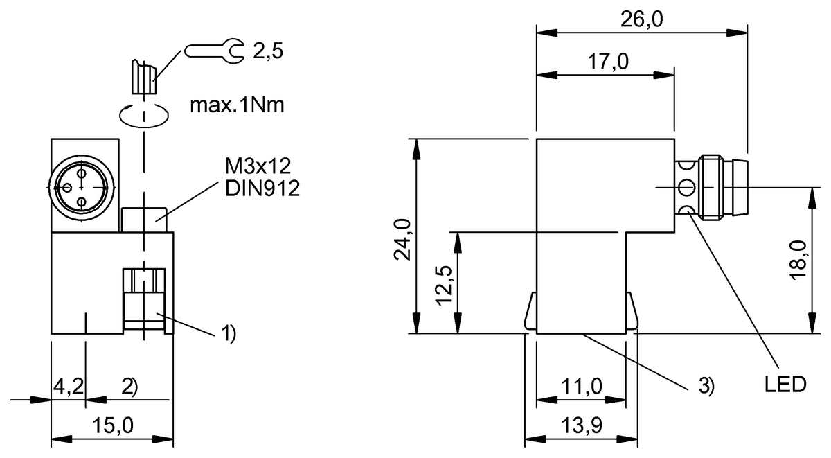 Zylindrische Magnetfeldsensoren