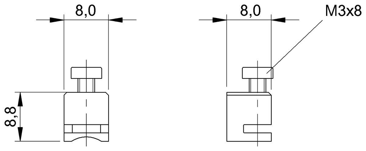 Mounting brackets for magnetic sensors