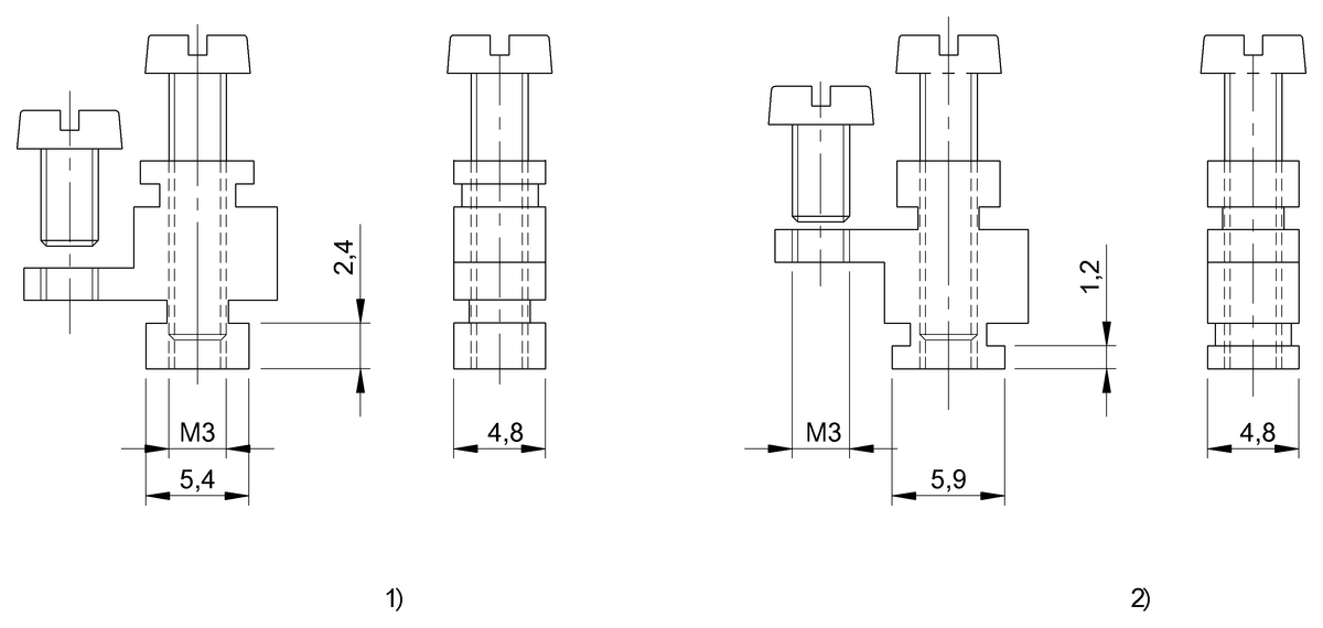 Mounting brackets for magnetic sensors