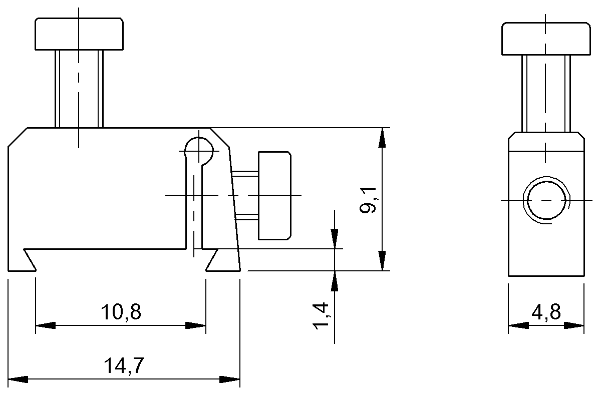 Mounting brackets for magnetic sensors