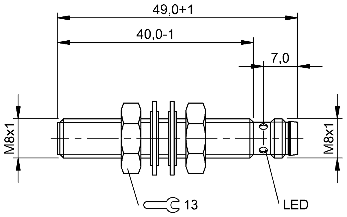 Inductive factor 1 sensors