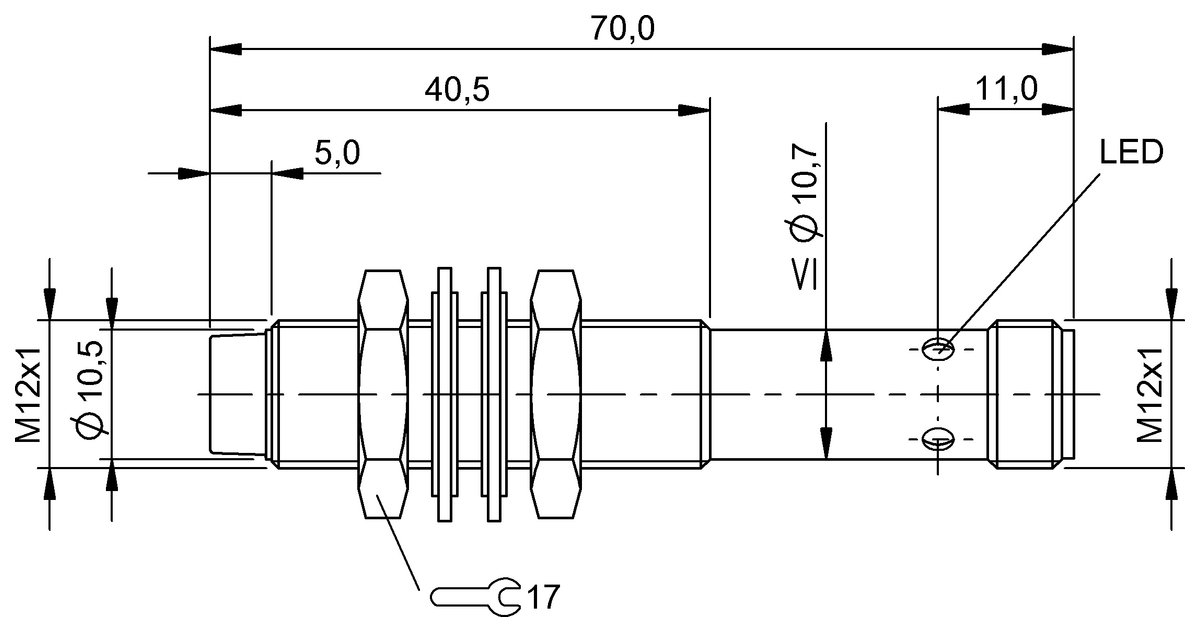 Inductive proximity switches and proximity sensors