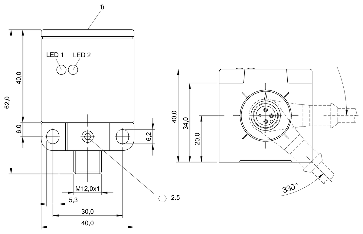 Inductive proximity switches and proximity sensors