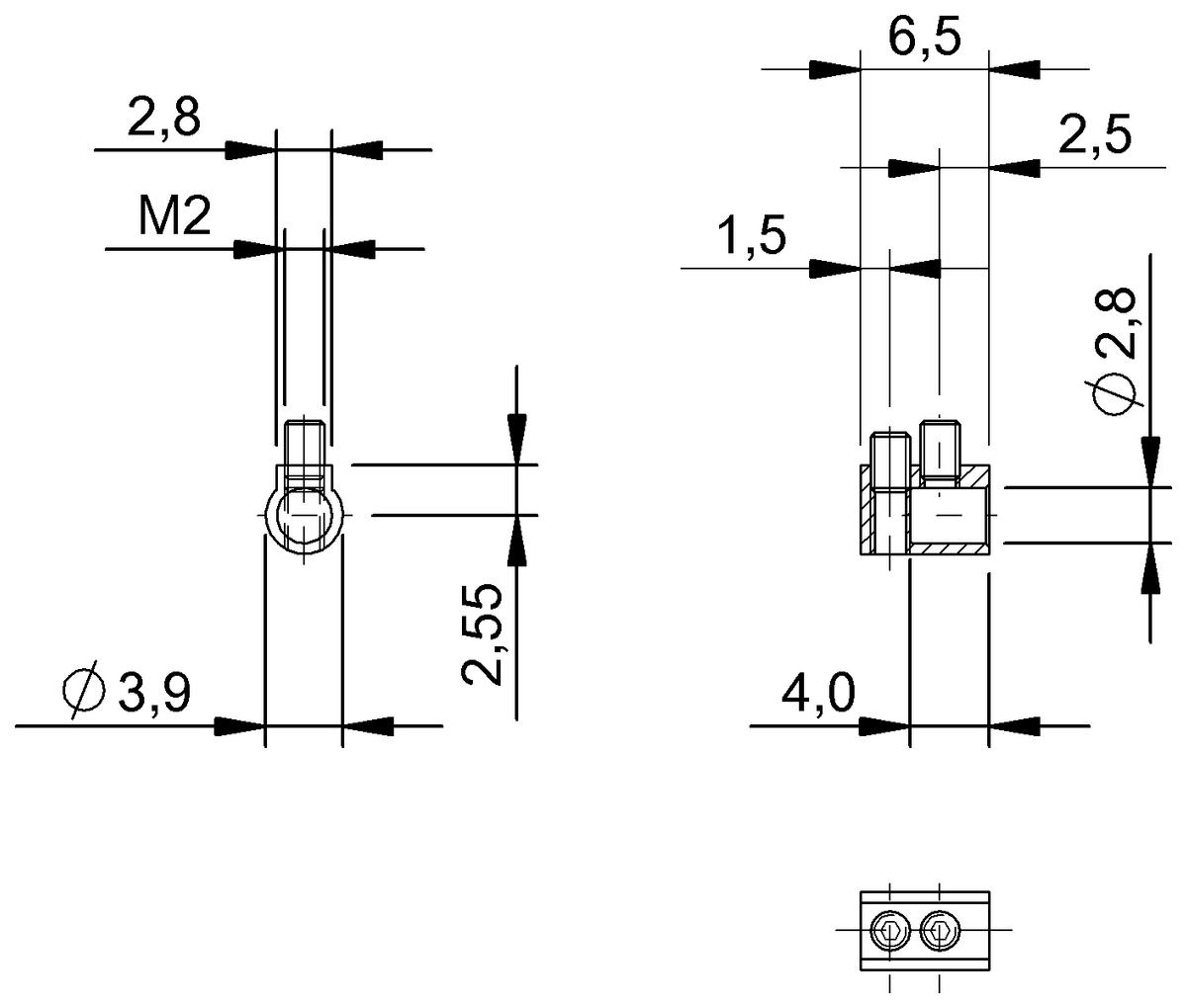 Mounting brackets for magnetic sensors