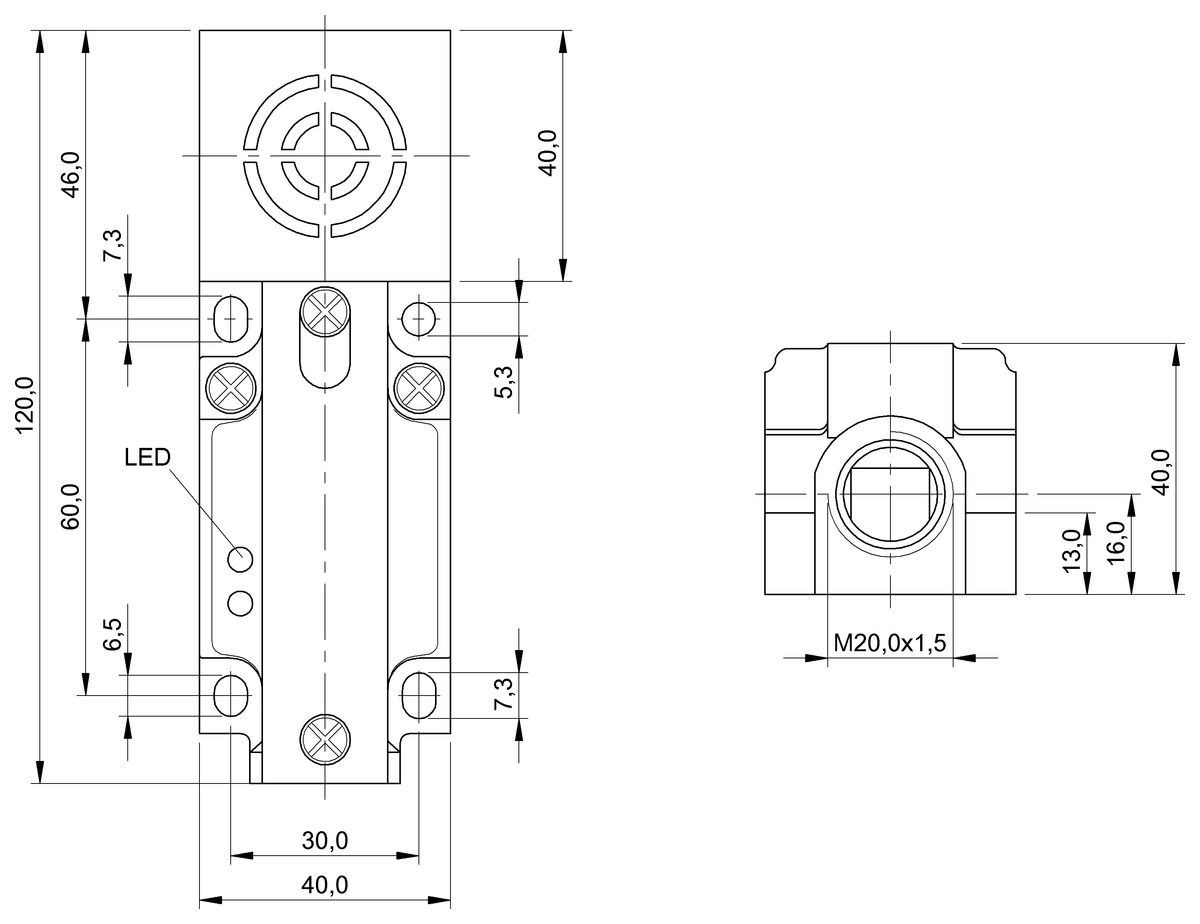 Inductive proximity switches and proximity sensors