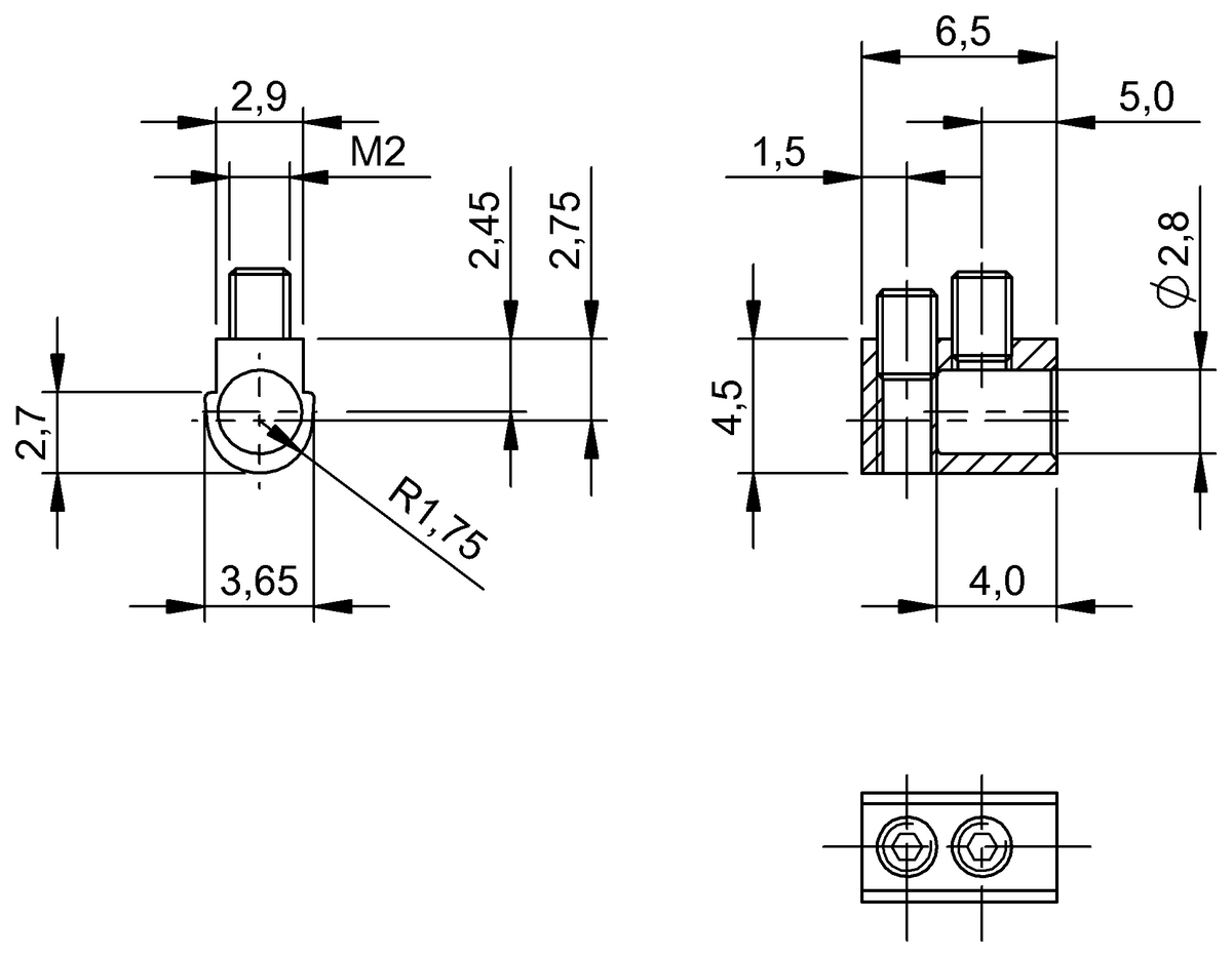 Mounting brackets for magnetic sensors