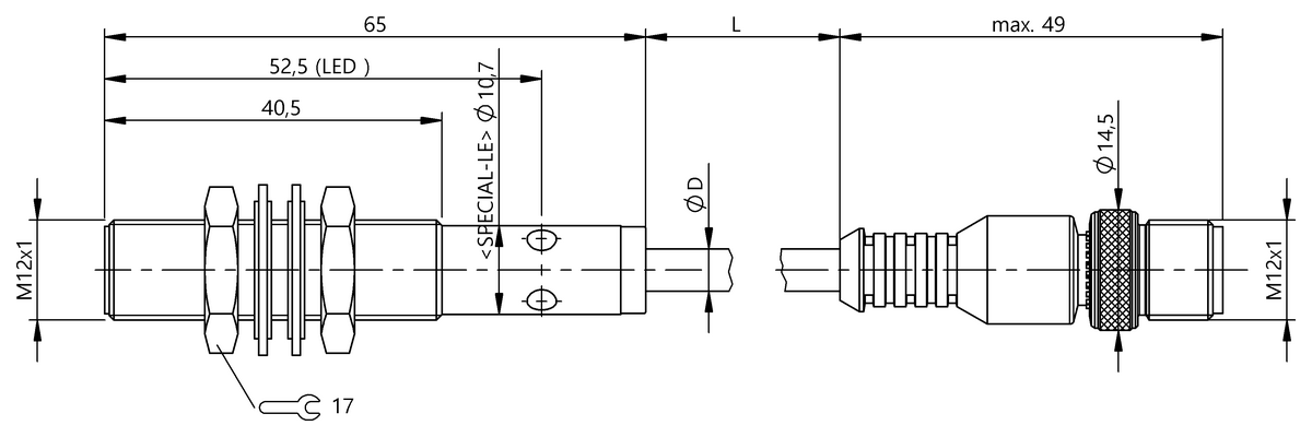 Indukcyjne czujniki odległości