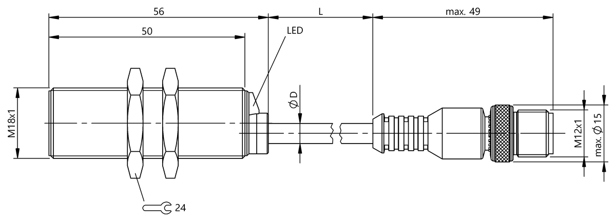 Inductive proximity switches and proximity sensors