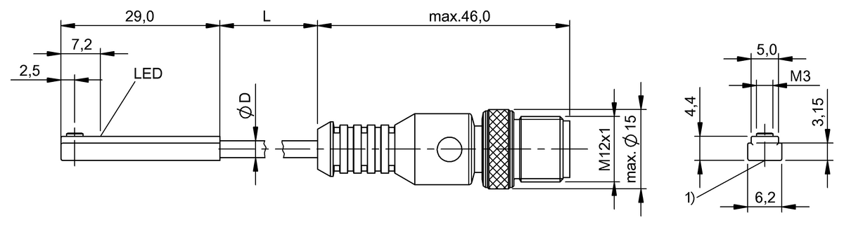 Farklı kanal şekilleri için silindir anahtarları