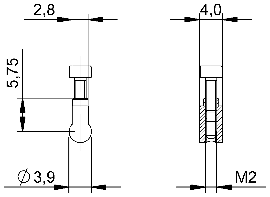 Mounting brackets for magnetic sensors