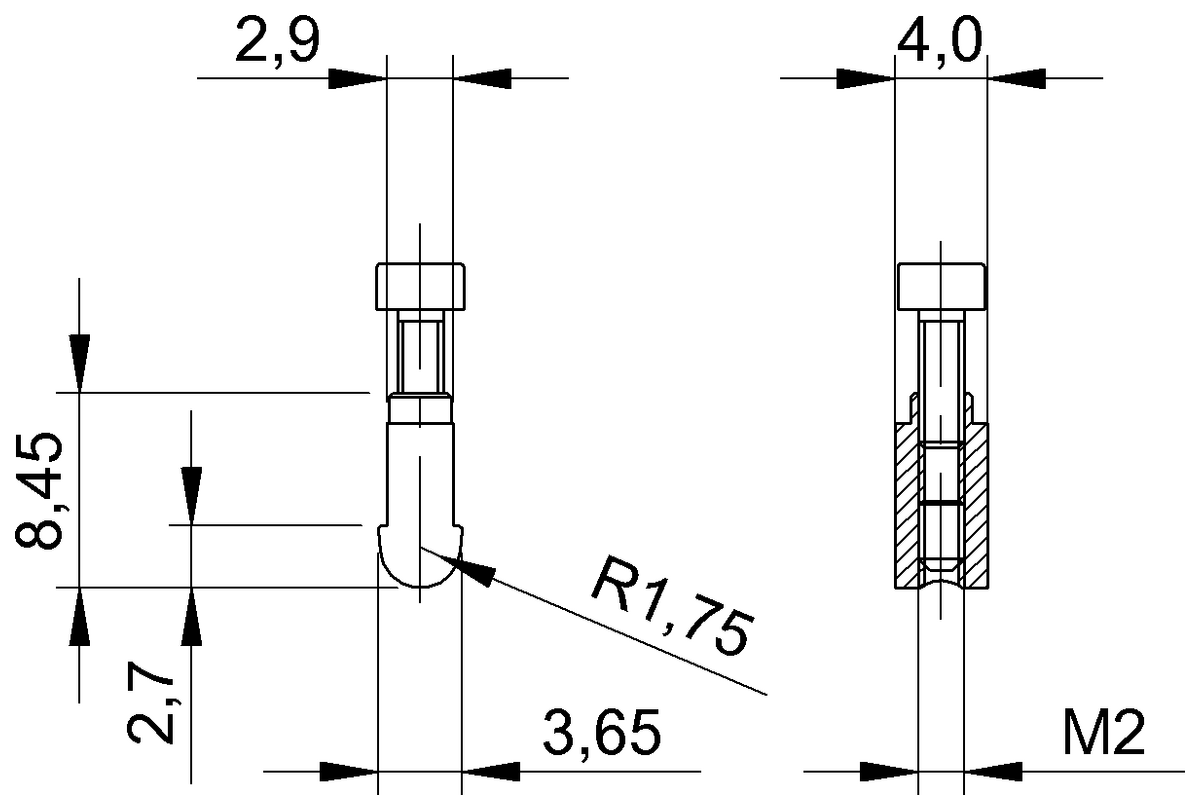 Mounting brackets for magnetic sensors