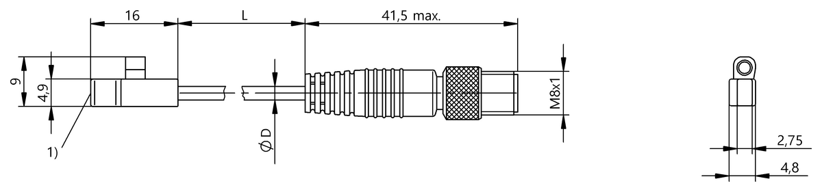 Cylinder sensors for multiple slot shapes